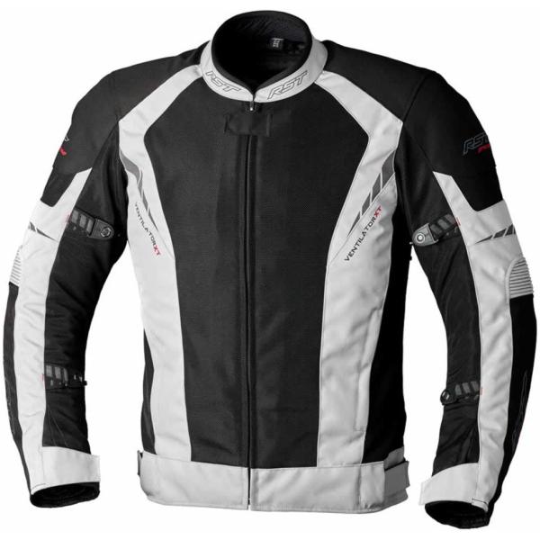 RST RST Pro Series Ventilator XT CE Textile Jacket - Black/Silver